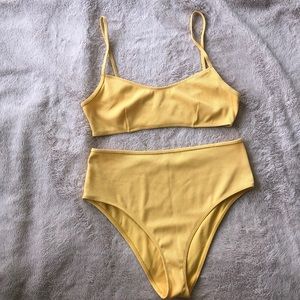 High waisted bikini